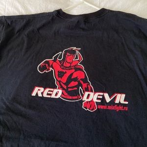 Rare Red Devil mens tee